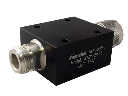 Weinschel Aeroflex 6224 Series Fixed Attenuators – SMA, DC-18 GHz, 0-20 DB Values – (Used/Lot)